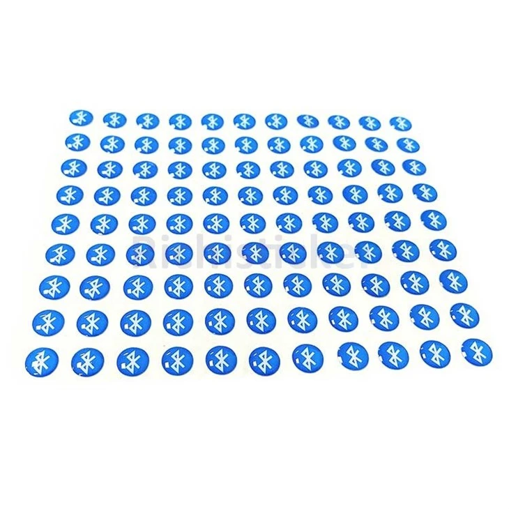 Clear Gel Epoxy Resin Dome Stickers