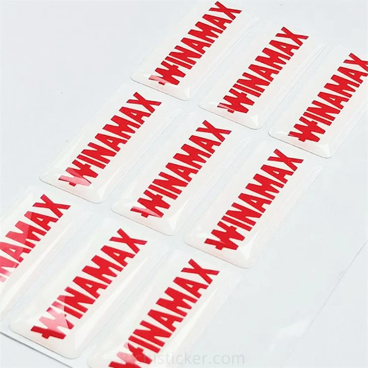 Epoksi rezin stikerlar